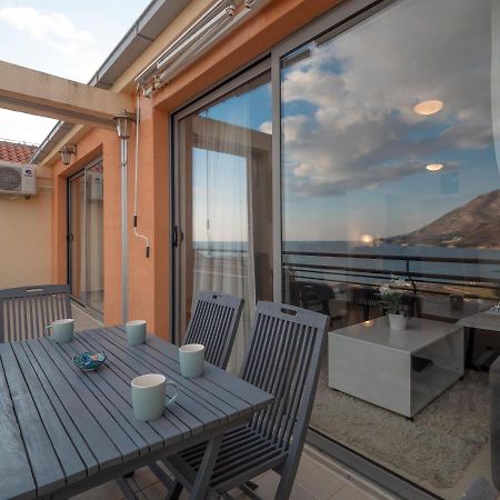 Sea View Two Bedroom Family Apartment With Pool - Sunset Ivanovici Bečići Ngoại thất bức ảnh